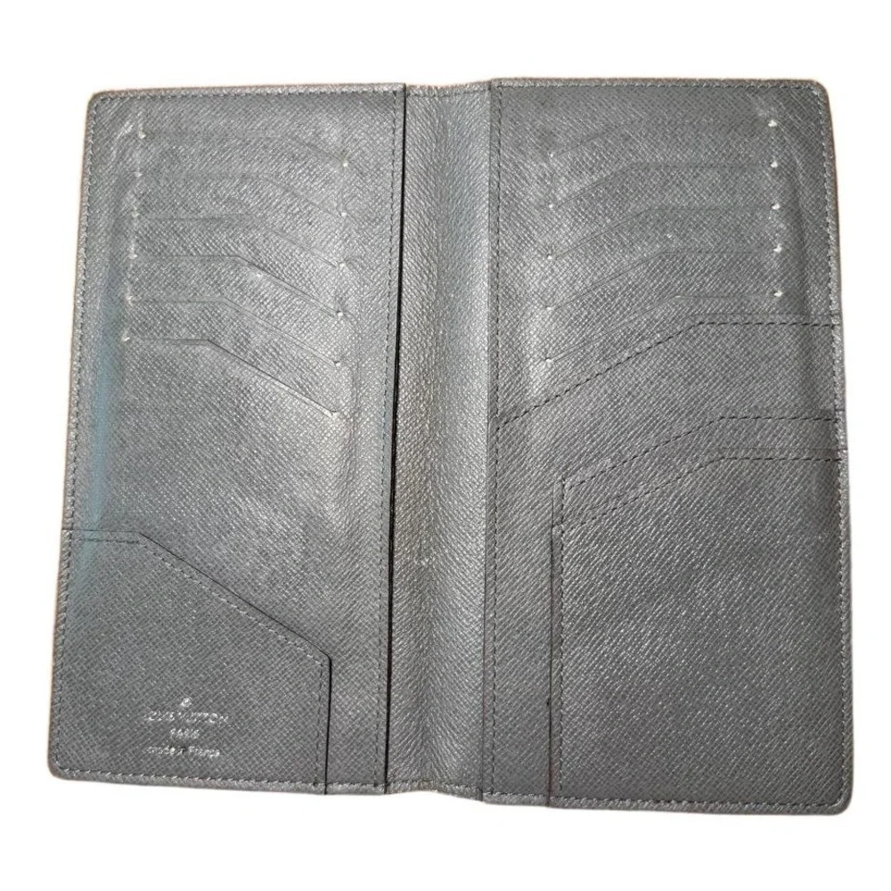 Louis Vuitton Gray Epi Leather Wallet